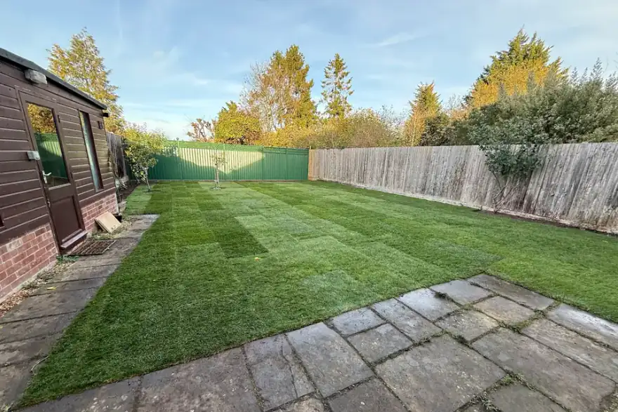 Artificial grass installation by Edge & Cut Gardening, Cambridge