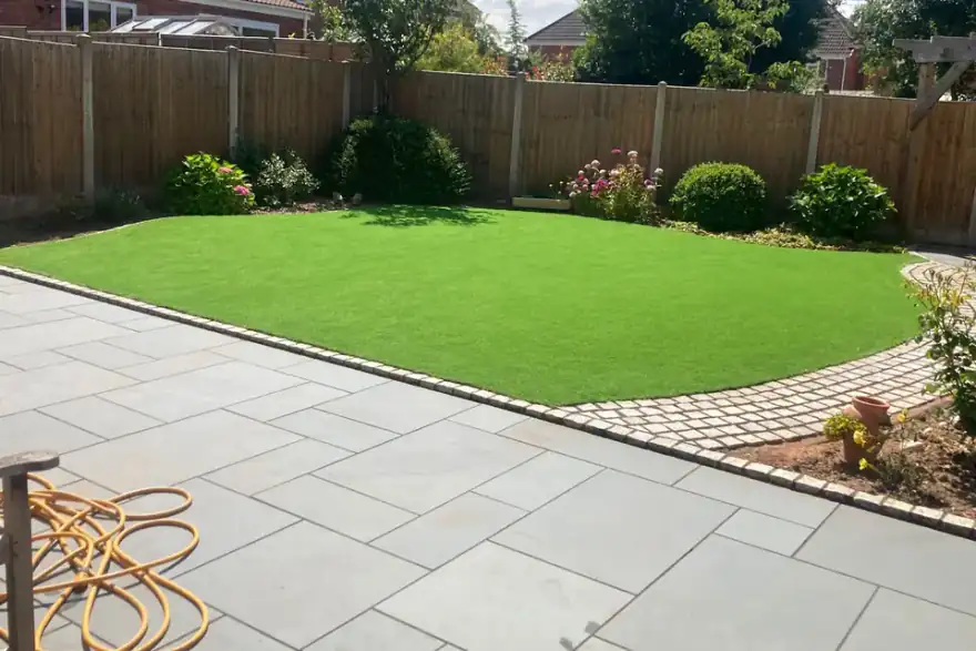 Artificial grass installation by Elite Artificial Grass