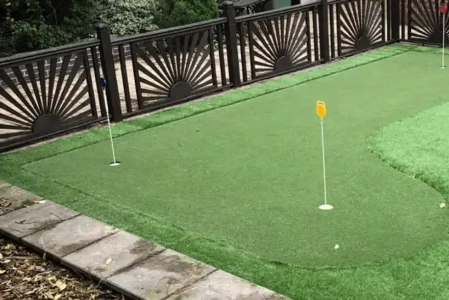 Artificial grass installation by Elite Artificial Lawns