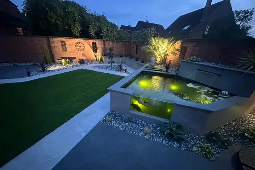 Artificial grass installation by Elizabeth's Gardens