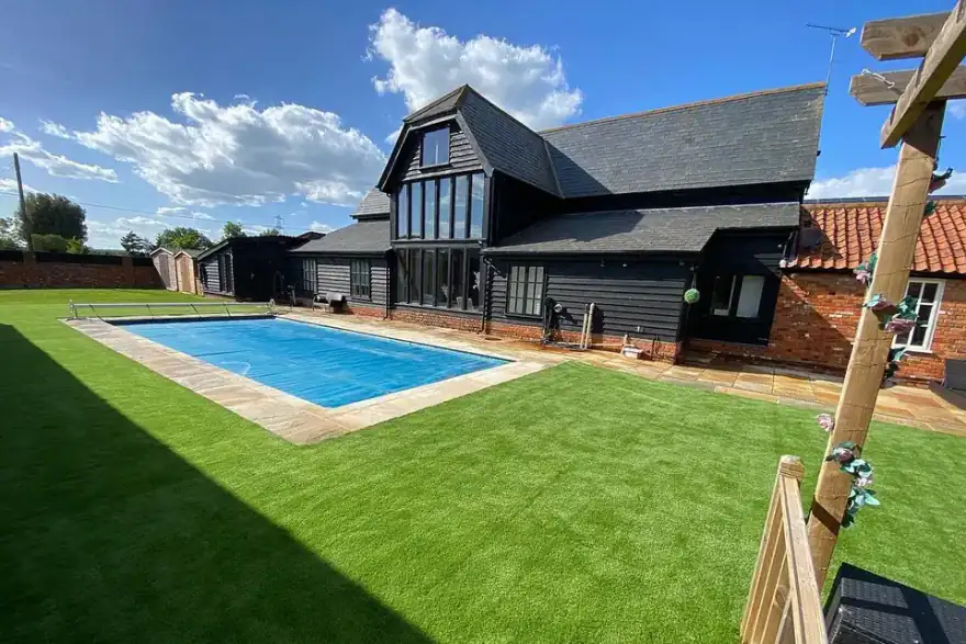Artificial grass installation by Essex Artificial Grass