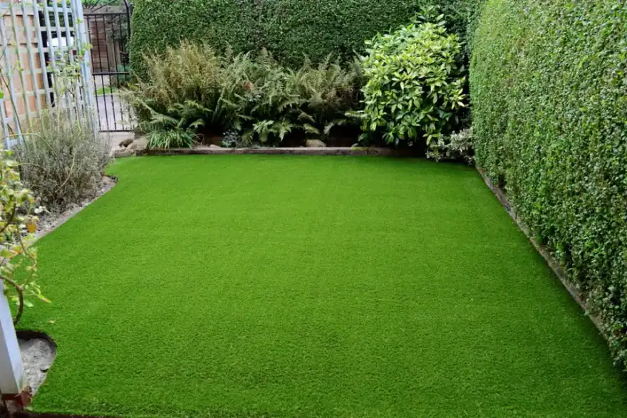 Artificial grass installation by Essex Artificial Turf