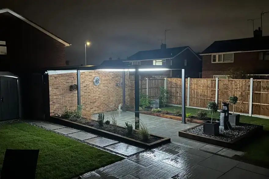 Artificial grass installation by Essex Landscaping and paving
