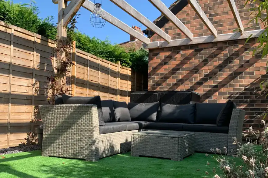 Artificial grass installation by Eternal Lawns