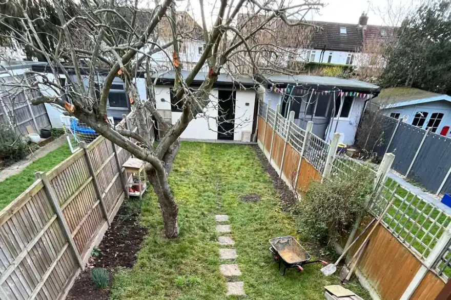 Artificial grass installation by Evergreen Drives