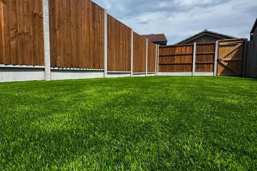 Artificial grass installation by Everlasting Greens Artificial Grass