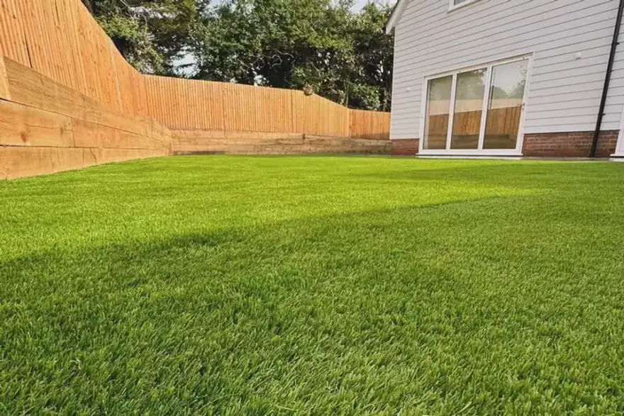 Artificial grass installation by Everlasting Greens Artificial Grass