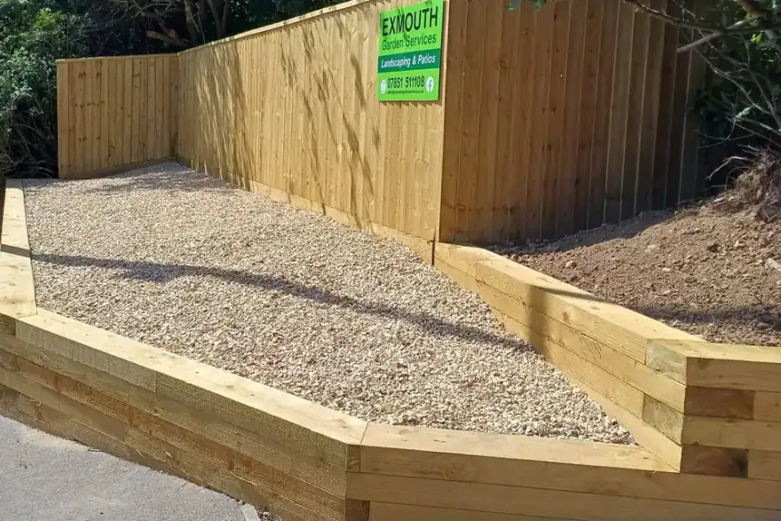 Artificial grass installation by Exmouth Garden Services
