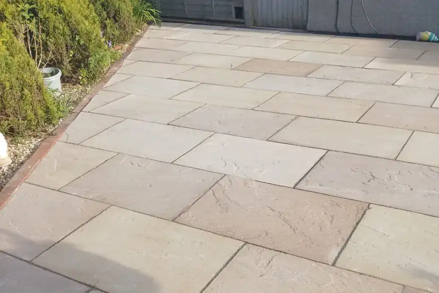 Artificial grass installation by F J Tree And Landscapes