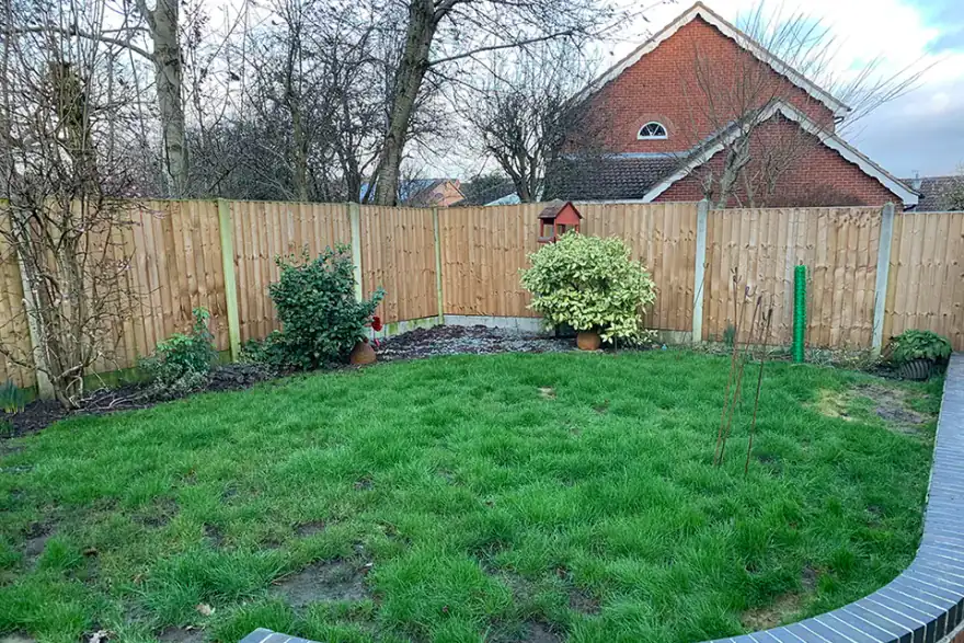 Artificial grass installation by Fabgrass
