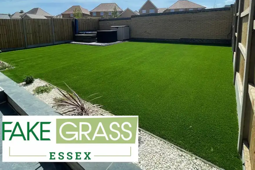 Artificial grass installation by Fake Grass Essex