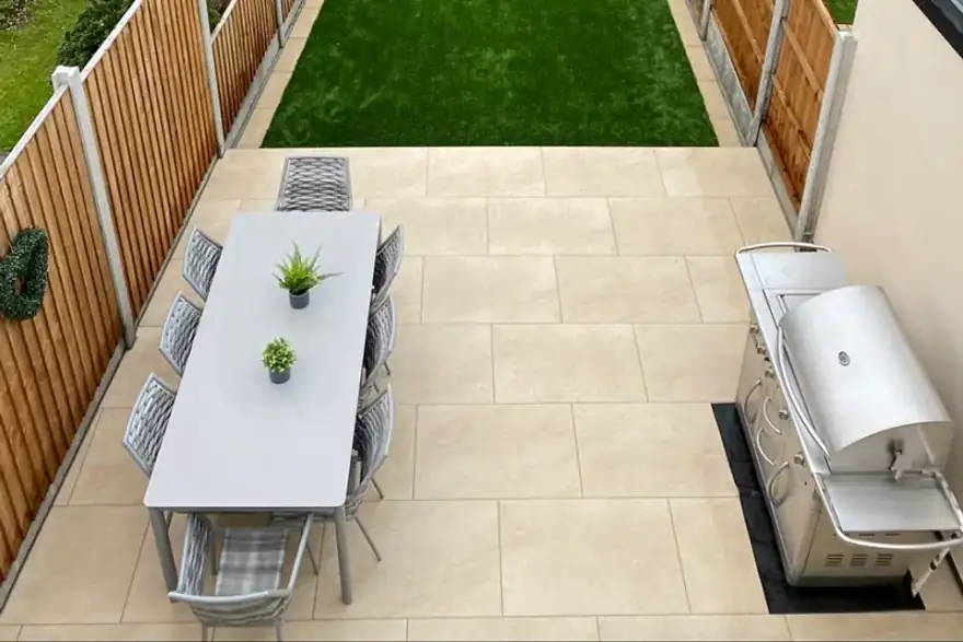 Artificial grass installation by Fake Grass Essex