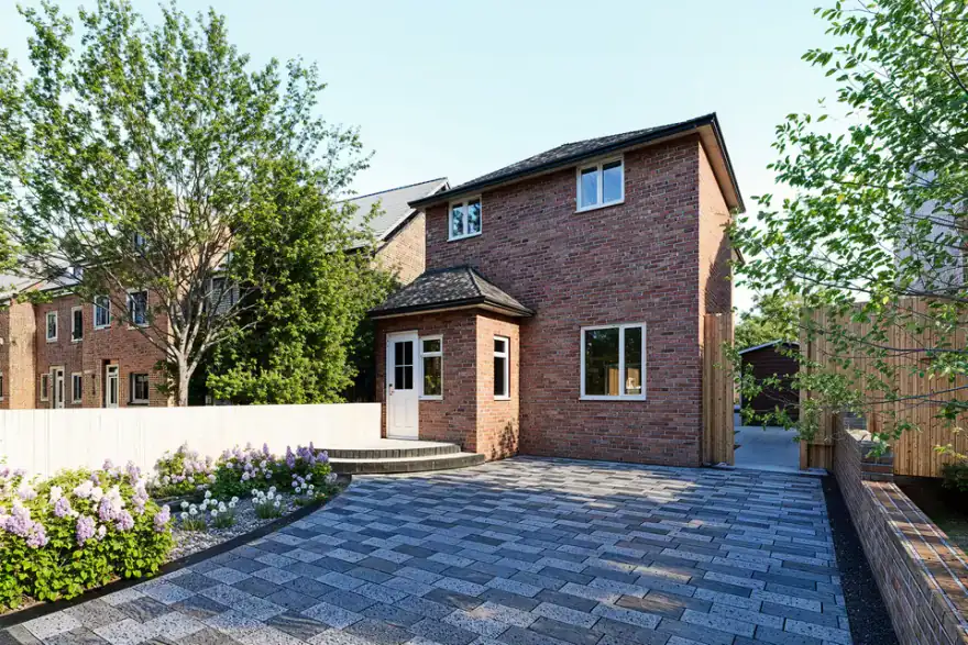 Artificial grass installation by Fine Landscaping