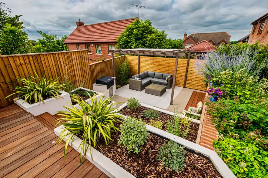 Artificial grass installation by First Light Landscaping