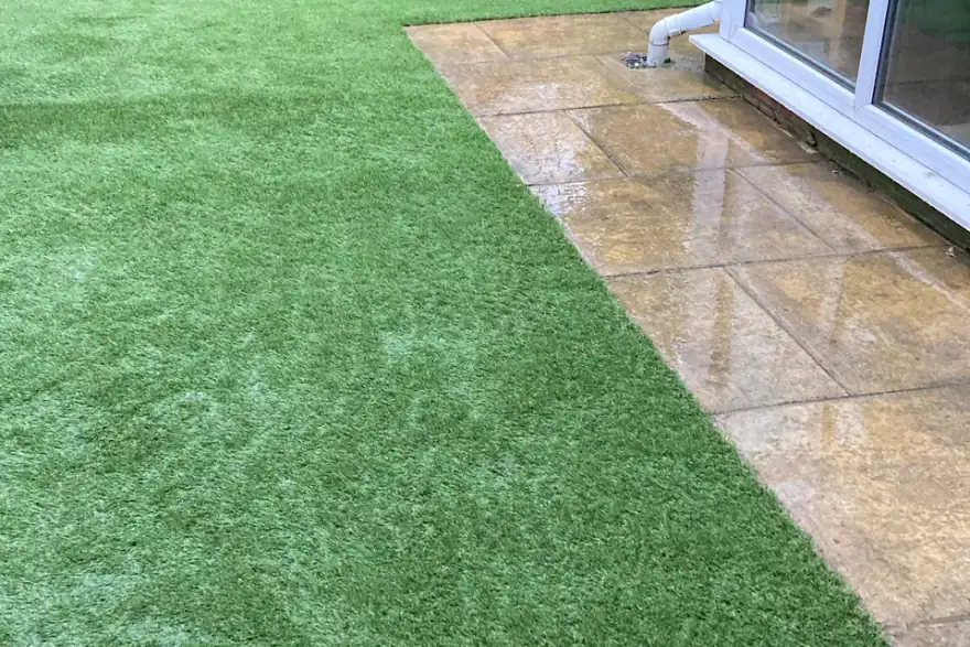 Artificial grass installation by forshawsartificialgrass