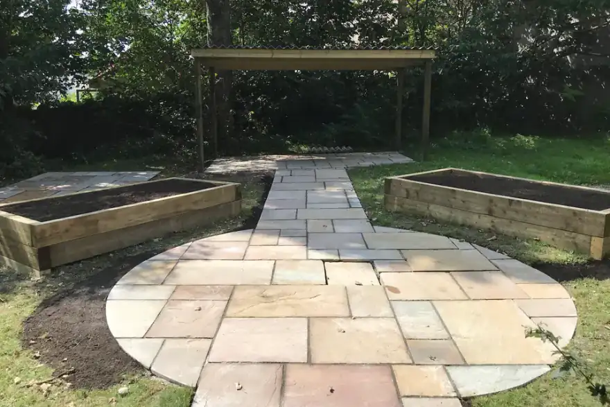 Artificial grass installation by Four Seasons Landscapes