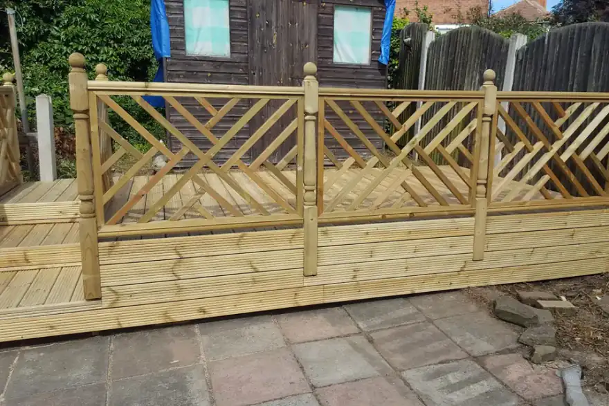 Artificial grass installation by Garden Force