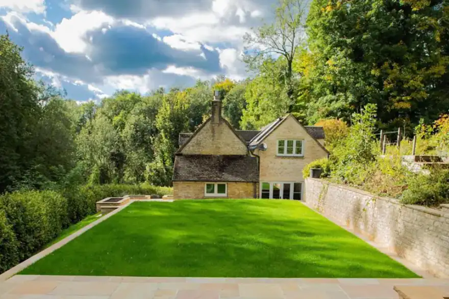 Artificial grass installation by Garden Solutions