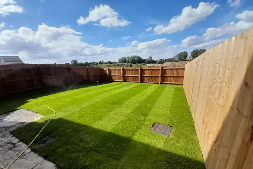 Artificial grass installation by GardTech Ltd -Professional Landscaping & Tree Services / Tree surgeons, Turf laying and Turf supply- Scarborough
