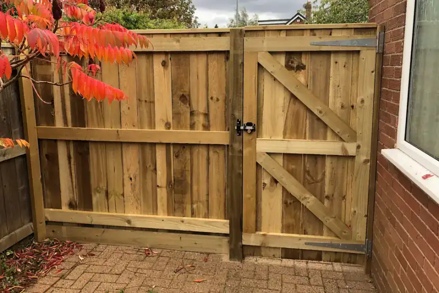Artificial grass installation by Gateshead Pro Fencing