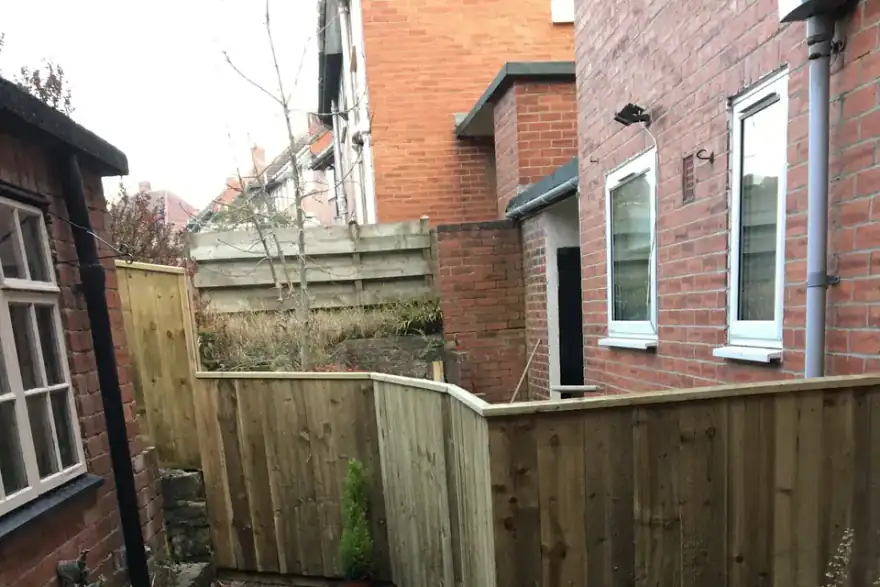 Artificial grass installation by Gateshead Pro Fencing