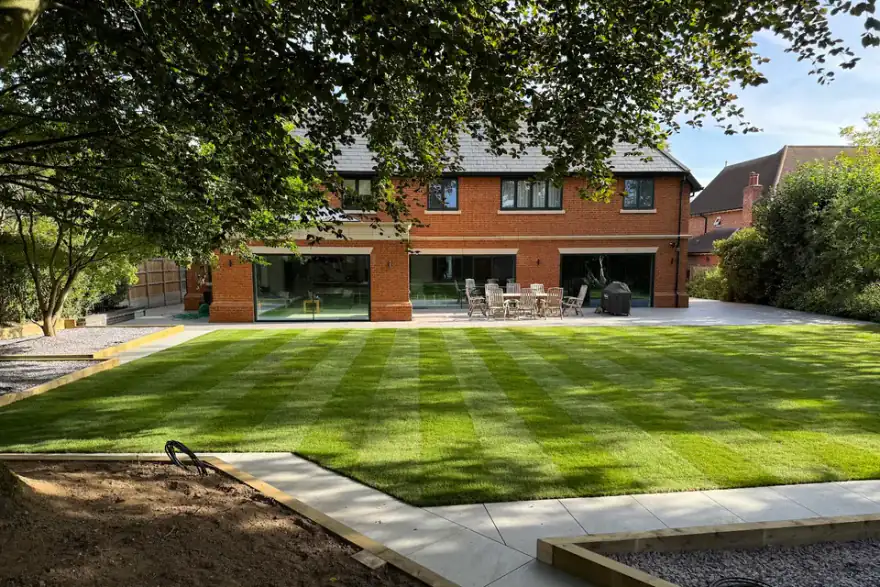 Artificial grass installation by GBL Landscapes