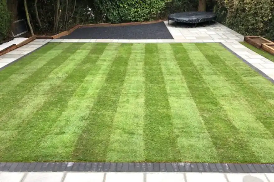 Artificial grass installation by GBL Landscapes