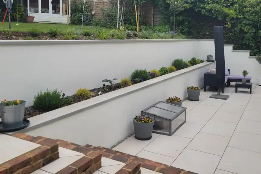 Artificial grass installation by Gemini Landscapes
