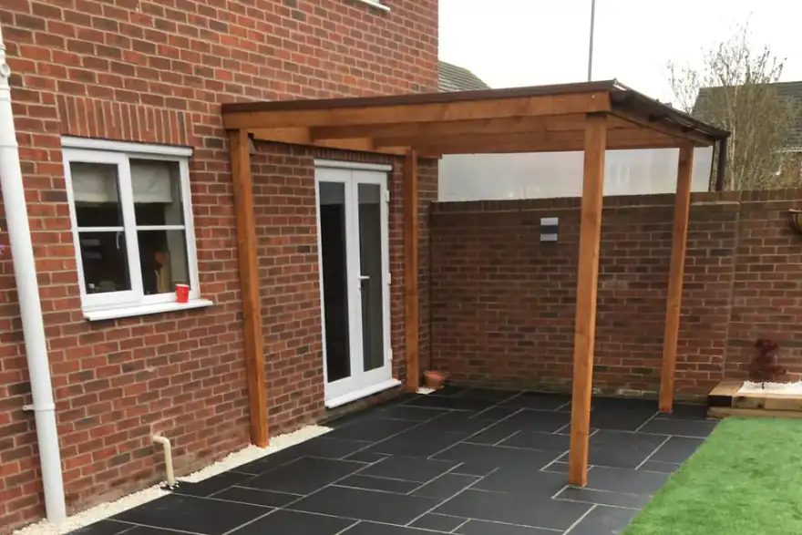 Artificial grass installation by GH Landscapes