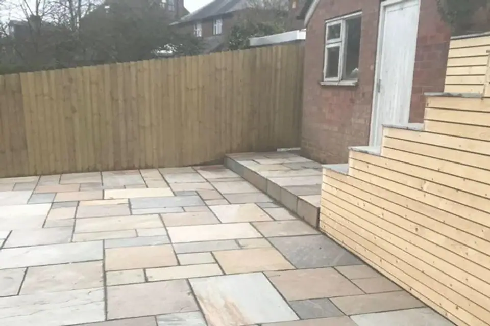 Artificial grass installation by GH Landscapes