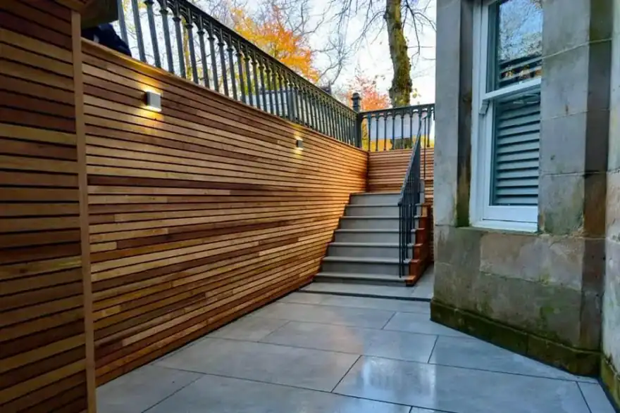 Artificial grass installation by Glesga Garden Guy