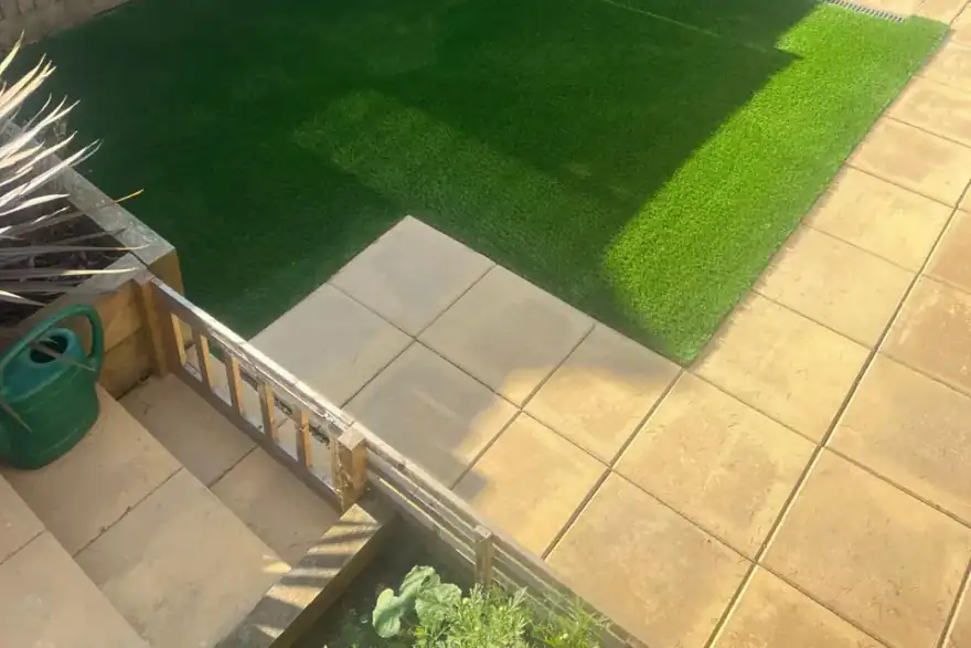 Artificial grass installation by Go Green Artificial Lawns & Landscaping