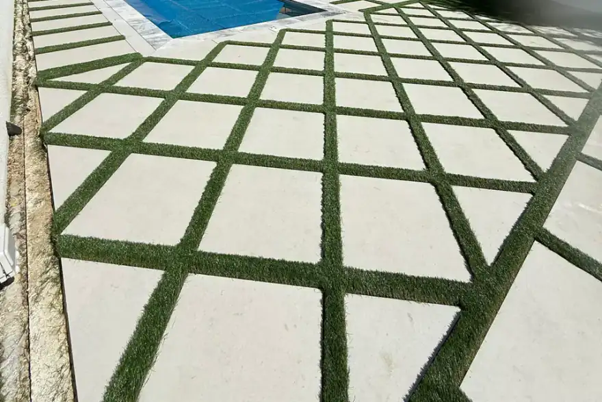 Artificial grass installation by Go Green Artificial Lawns & Landscaping