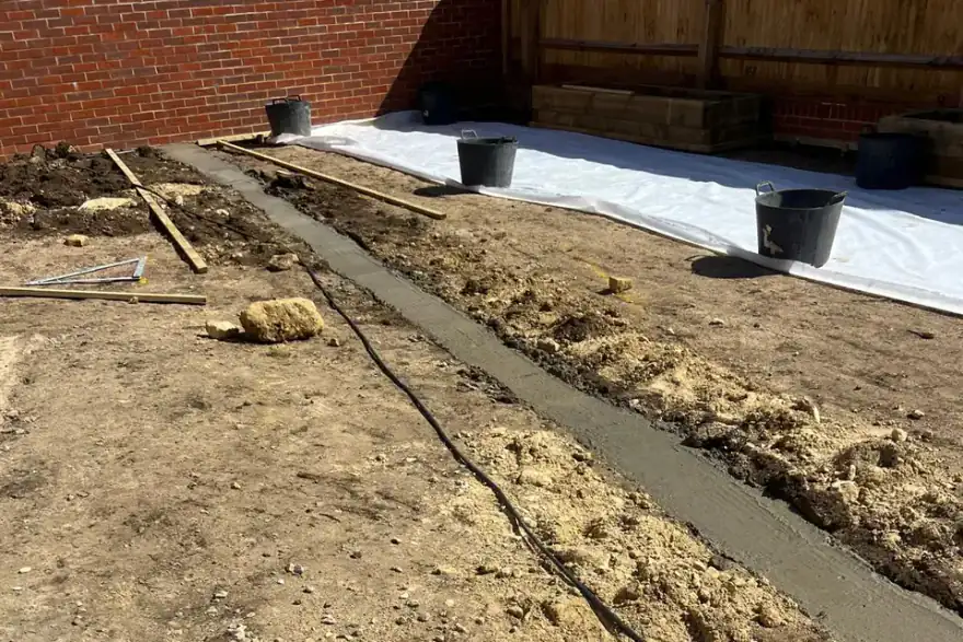 Artificial grass installation by Go Green Artificial Lawns & Landscaping