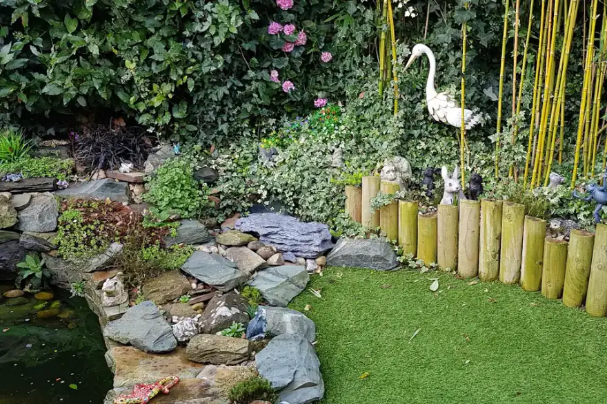 Artificial grass installation by Grant's Garden Maintenance