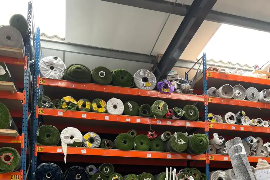 Artificial grass installation by Grass Cash and Carry