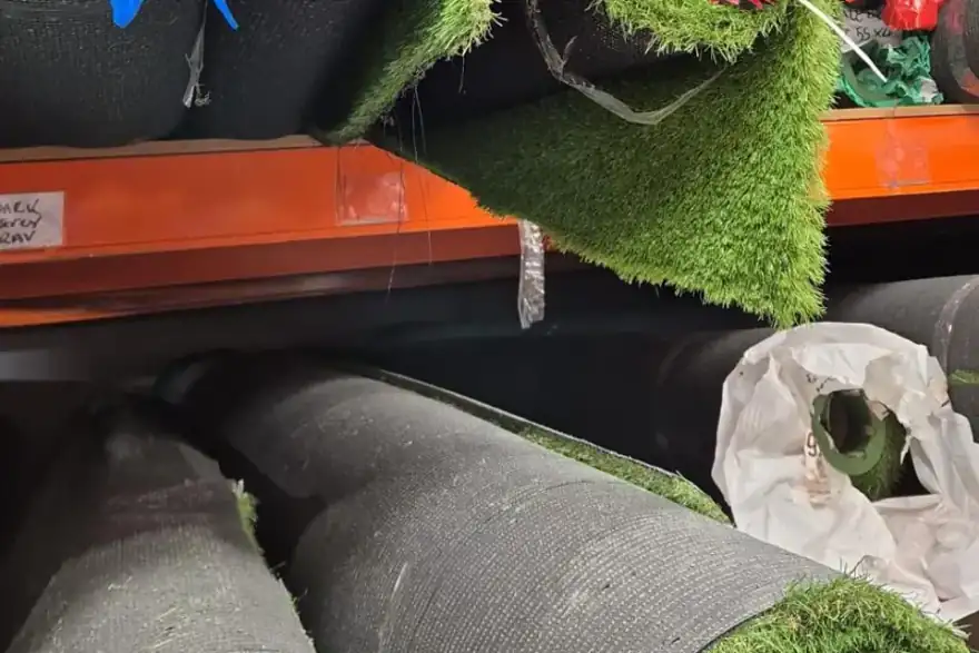 Artificial grass installation by Grass Cash and Carry