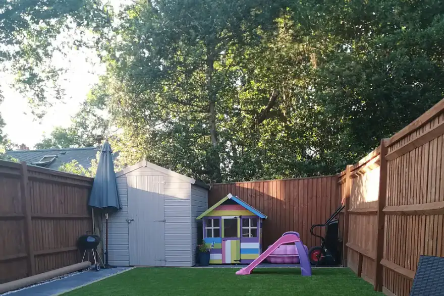 Artificial grass installation by Grass Next Day