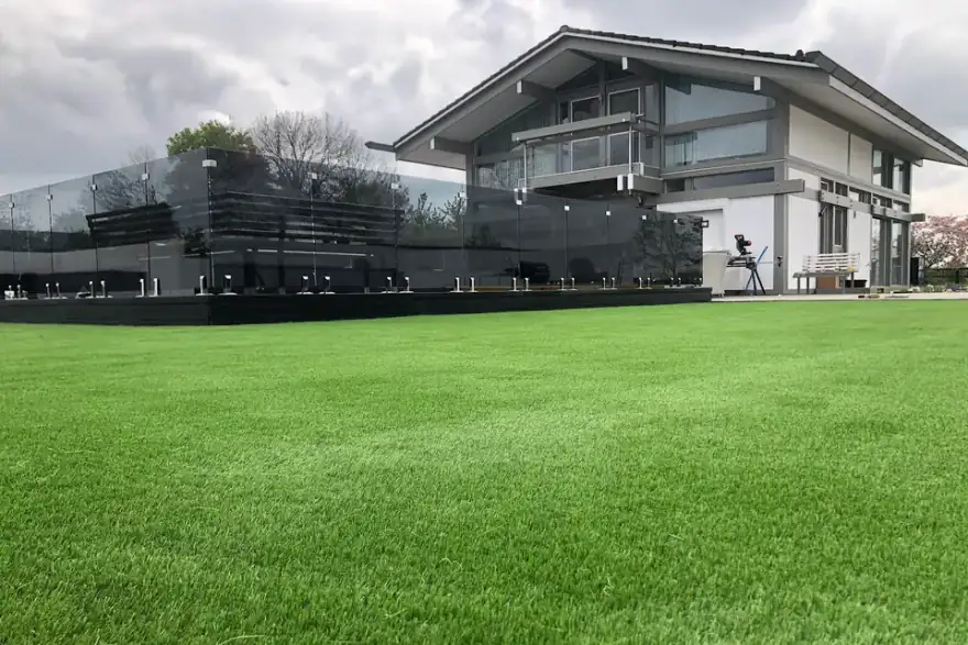 Artificial grass installation by Grass Perfect