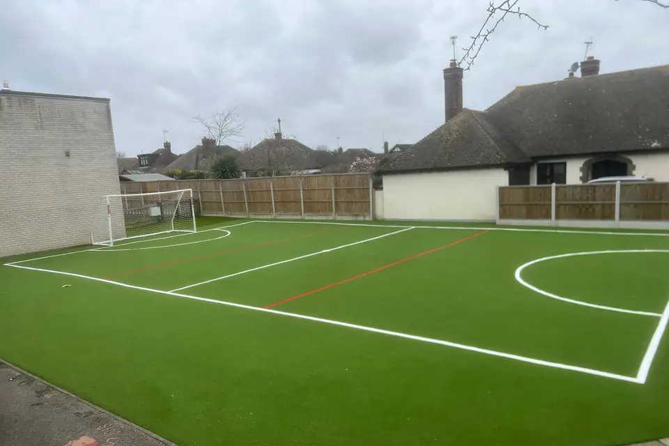 Artificial grass installation by Grassed Up