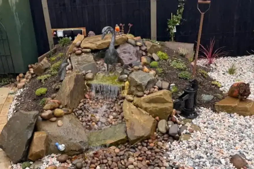 Artificial grass installation by Grasshopper Landscaping & Cleaning Services