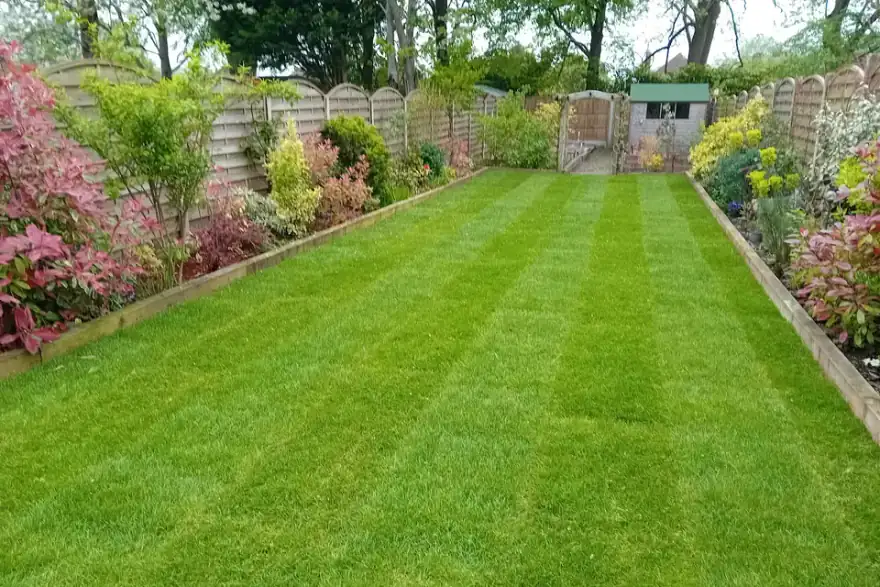 Artificial grass installation by Grasslands of Epsom