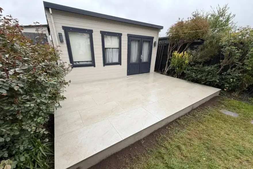 Artificial grass installation by GRD Landscaping