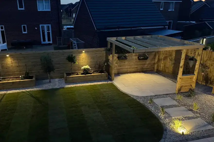 Artificial grass installation by Great Outdoors Landscaping