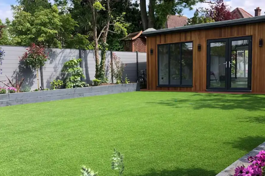 Artificial grass installation by Green as Grass
