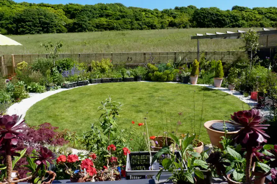 Artificial grass installation by Green Bay Landscapes