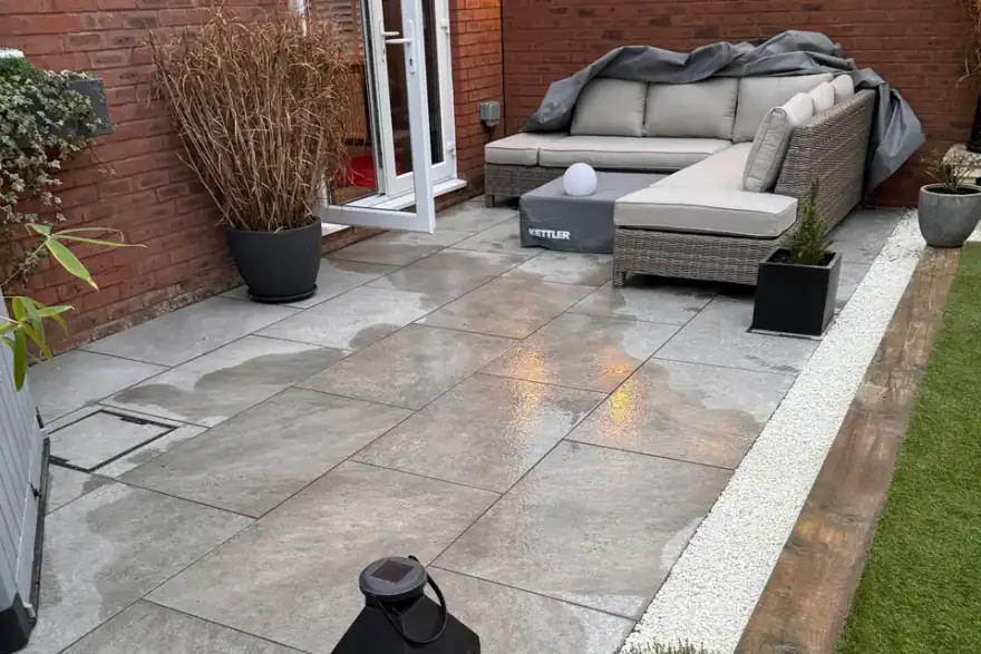 Artificial grass installation by Green Horizon