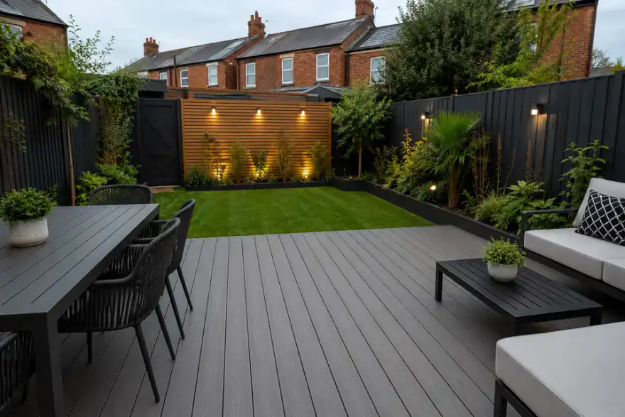 Artificial grass installation by Green Onion Landscaping