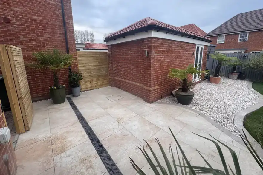 Artificial grass installation by Greenshire Landscaping Ltd