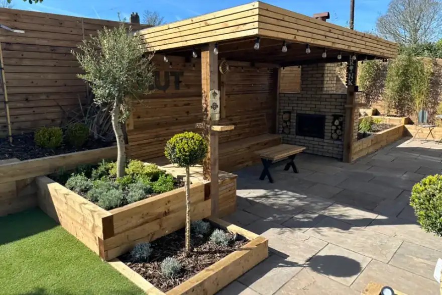 Artificial grass installation by GSR Landscaping